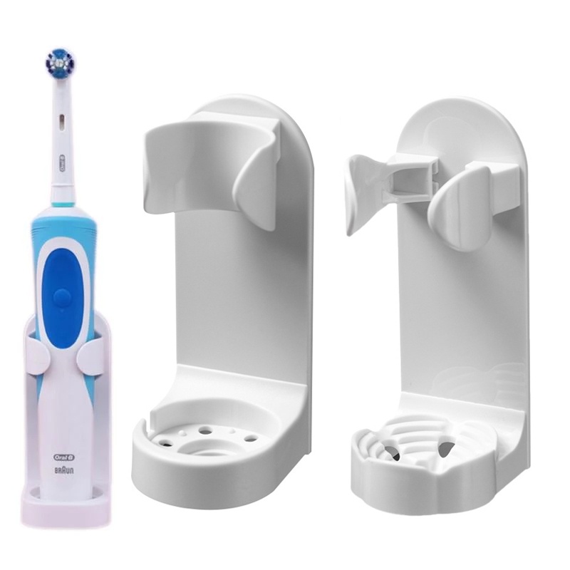 Giá treo bàn chải đánh răng điện dán tường tiện lợi