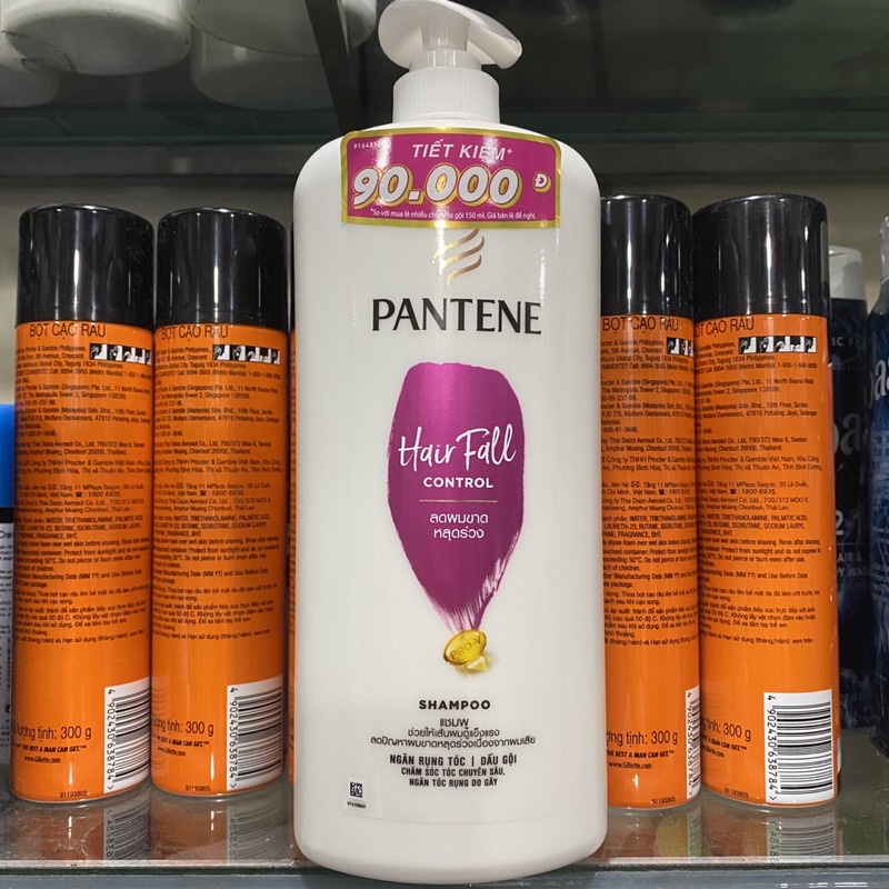 Dầu gội chống rụng tóc Pantene 1.2 lít