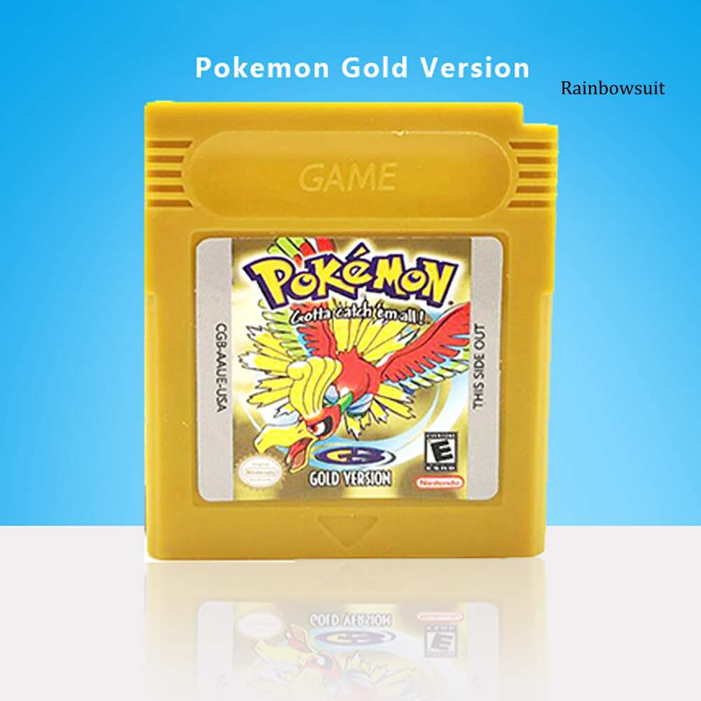 Thẻ chơi game NINTENDO Pokemon GBC dòng phiên bản giới hạn