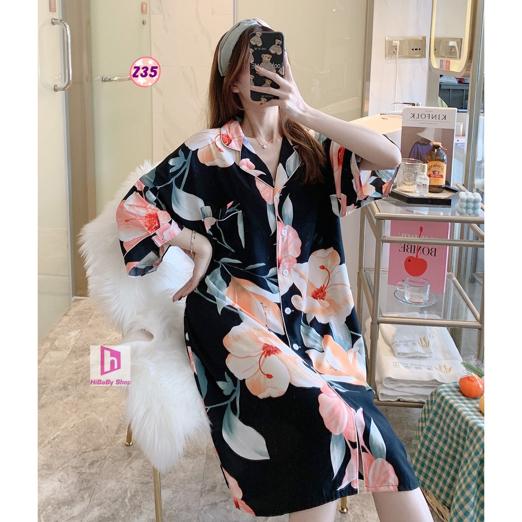 VÁY LANH FREE SIZE DÁNG RỘNG CÀI CÚC  Z35 | BigBuy360 - bigbuy360.vn