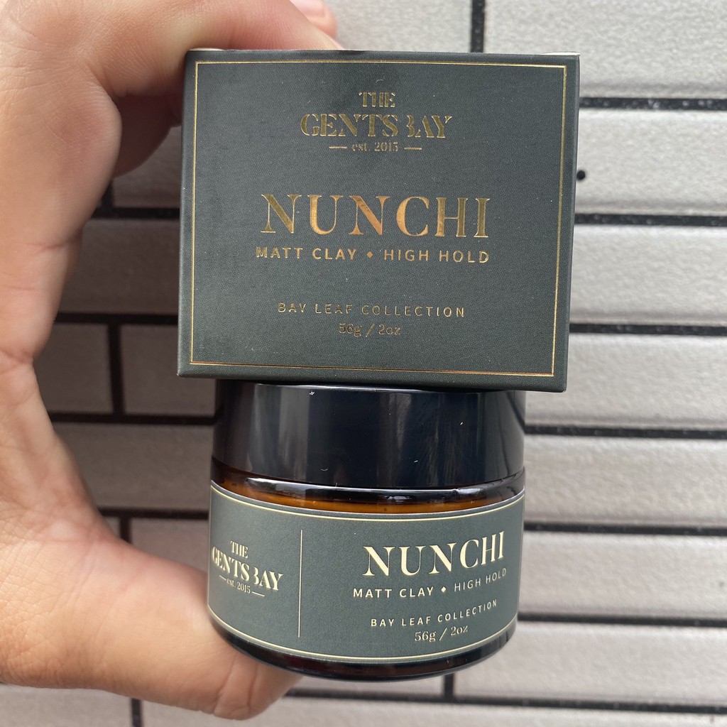 {Siêu rẻ} {Chính hãng} Sáp vuốt tóc The Gents Bay NUNCHI Matte Clay - 56gr