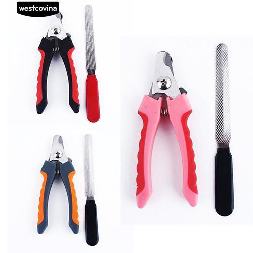 Set kìm cắt móng và cây dũa móng chuyên nghiệp cho thú cưng
