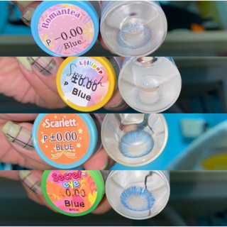 Lens xanh dương - kính áp tròng màu xanh dương (inbox chọn màu)