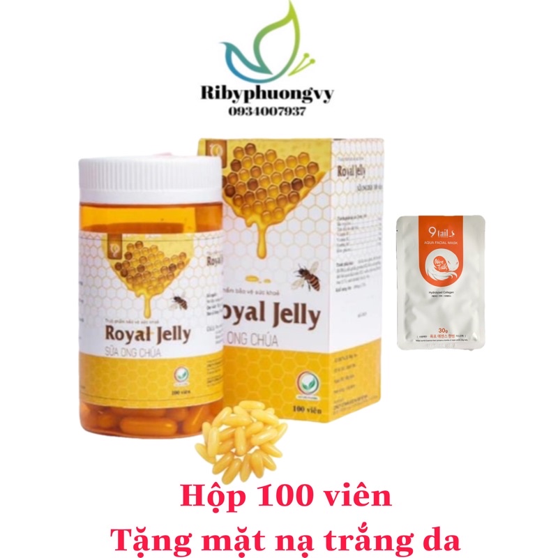 (Chính hãng) Viên Sữa ong chúa Royal jelly Schon GHB - hộp 100v