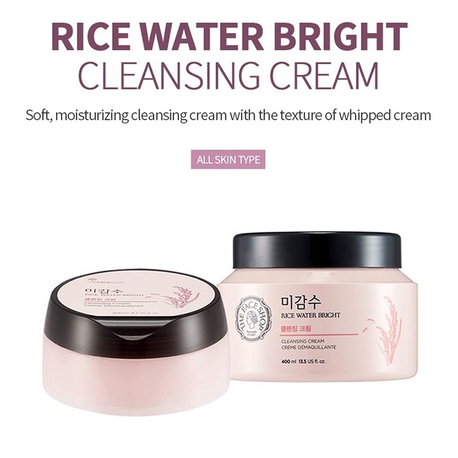 Kem tẩy trang Gạo Rice Water Bright Cleansing Cream