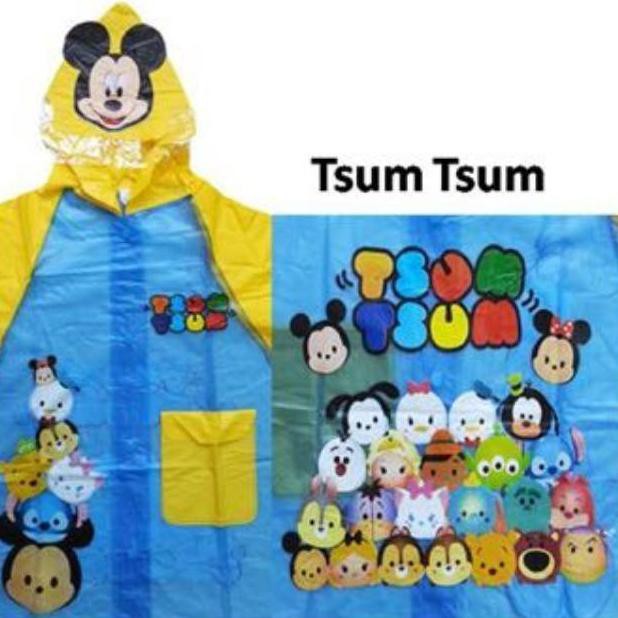 Áo Mưa Hình Chuột Mickey / Xe Lửa Thomas / Tsum-tsum / Spiderman / Cars / Mickey Kw329xx Cho Bé