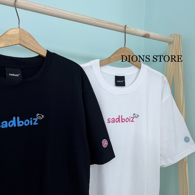 Áo Thun SADBOIZ TEDDYCRY TYPO tee áo thun tay lỡ Sad boiz nam nữ Unisex