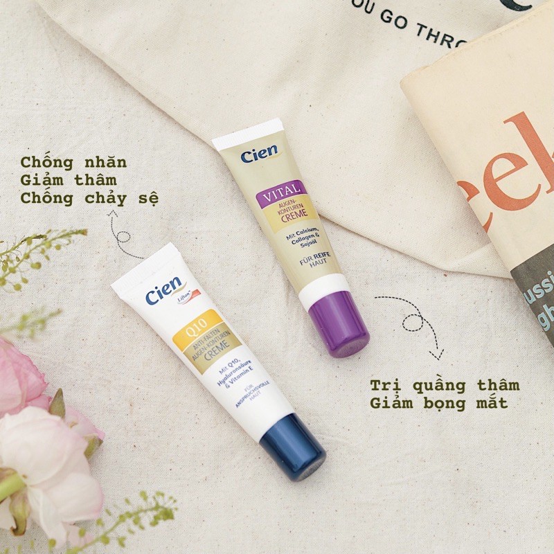 Kem dưỡng da mắt GIẢM NHĂN, CHỐNG NHĂN, CHỐNG CHẢY XỆ, GIẢM THÂM mắt Cien Đức | BigBuy360 - bigbuy360.vn