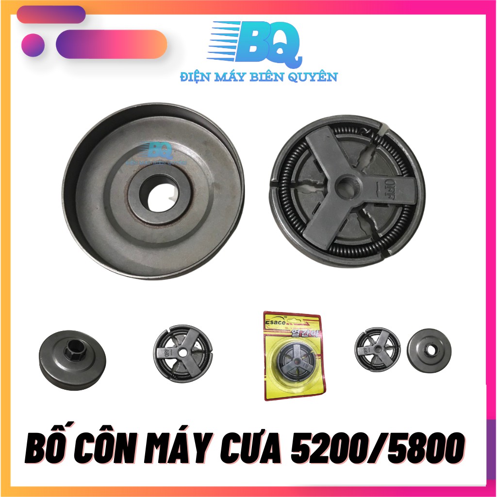 Bố côn máy cưa xích 5200 5800 côn trong côn ngoài