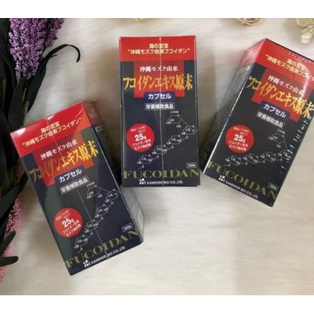 Viên uống Tảo Fucoidan Okinawa Đỏ 150 viên Nhật Bản