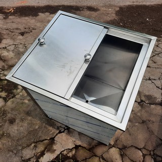 Thùng Đá inox 500x400x450 | Cung cấp các loại thùng đá inox âm bàn giá rẻ