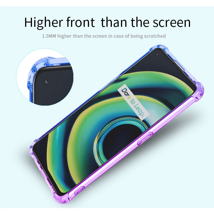 Ốp lưng Realme GT 5G / GT Neo / GT Neo 2T / Realme Q3 Pro dùng chung dẻo đa sắc lồi 4 góc chống sốc chống va đập