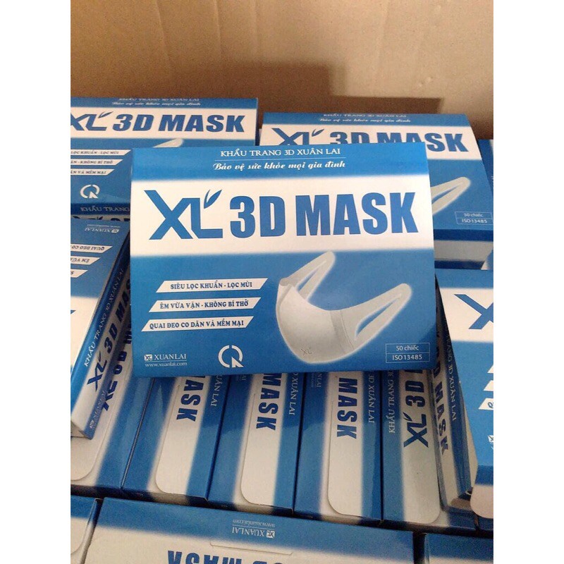 khẩu trang 3d xuân lai