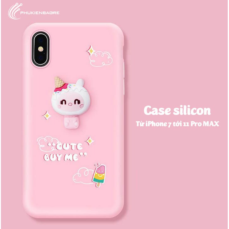 Ốp lưng Iphone hình mèo cute Buy me - Thương hiệu Lofter - cho dòng iphone x/xs xr xs max