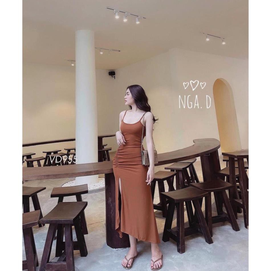 💝 FREESHIP 💝 Đầm Dự Tiệc Đầm đuôi cá nhún sẻ mới VD955 [Mẫu Mới Hè 2021] | BigBuy360 - bigbuy360.vn