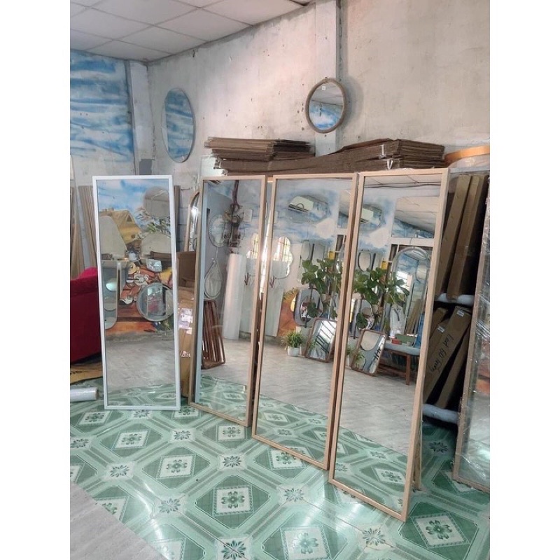 Gương soi toàn thân tặng chân  đủ kích thước siêu đẹp mới