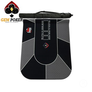 THẢM POKER TEXAS HOLDEM GEM BLACK CAO CẤP