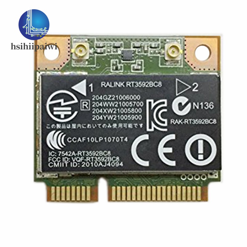 Card Không Dây Rt3592Bc8 Băng Tần Kép 300m & Bluetooth 3.0 Cho Hp 4530s | BigBuy360 - bigbuy360.vn