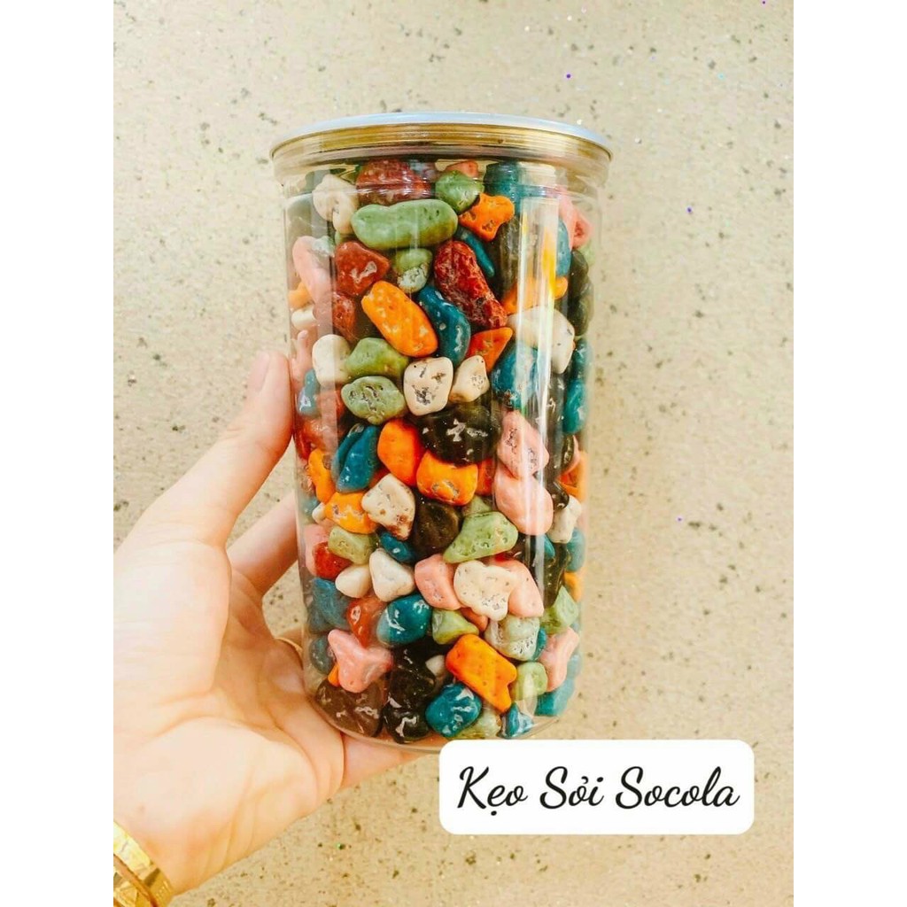 kẹo sỏi socola , kẹo socola ( hu pet 500gr )