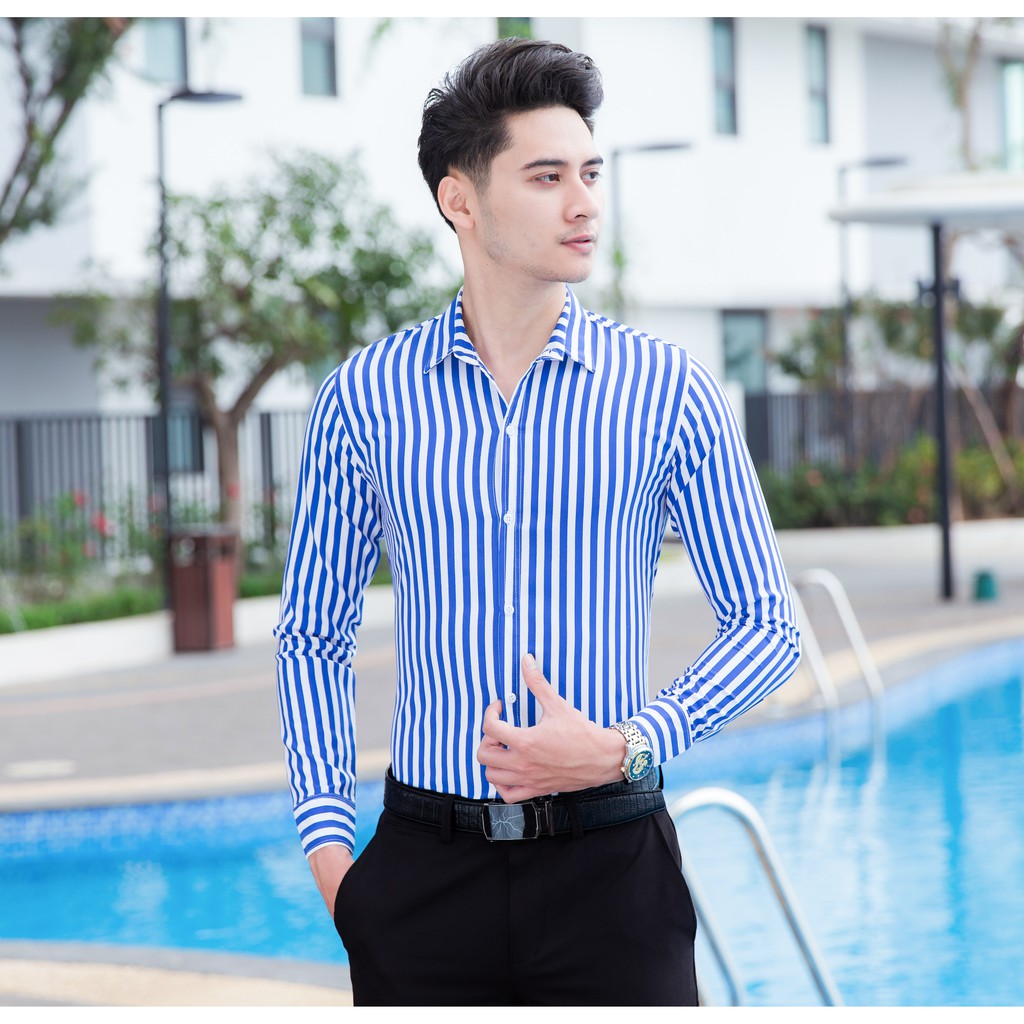 Áo Sơ Mi Nam FLASHBACKS Dài Tay - Cao Cấp - Phong Cách Thời Trang Trẻ Trung - AD00008 | BigBuy360 - bigbuy360.vn