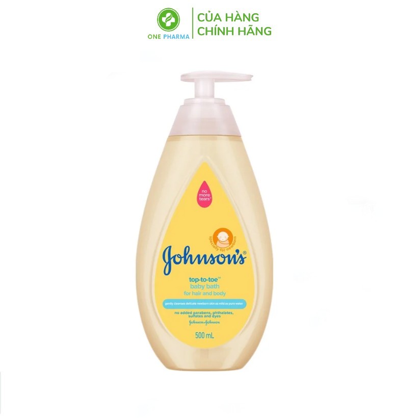 Sữa Tắm Gội Toàn Thân Em Bé Johnson’s Baby 500ml