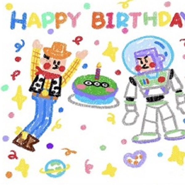 Máy chiếu hình ảnh phong cách Hàn Quốc dùng trang trí sinh nhật