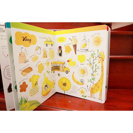 Sách - Big Book of Colours: Cuốn Sách Khổng Lồ Về Các Màu Sắc