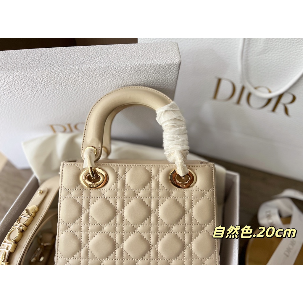 Túi xách nữ có dây đeo vai da thật 𝘿𝙞𝙤𝙧 CD cao cấp, đơn giản, sang trọng, quý phái