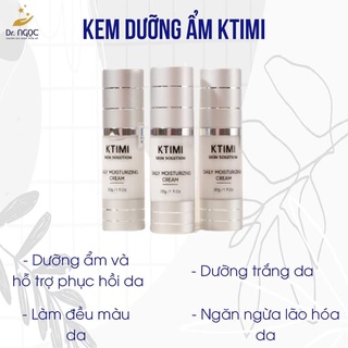 Kem dưỡng Daily Moisturizing Cream 30g, KTIMI Dưỡng ẩm,Trắng, phục hồi da sau peel ,Lăn kim, Laser, Cháy nắng.