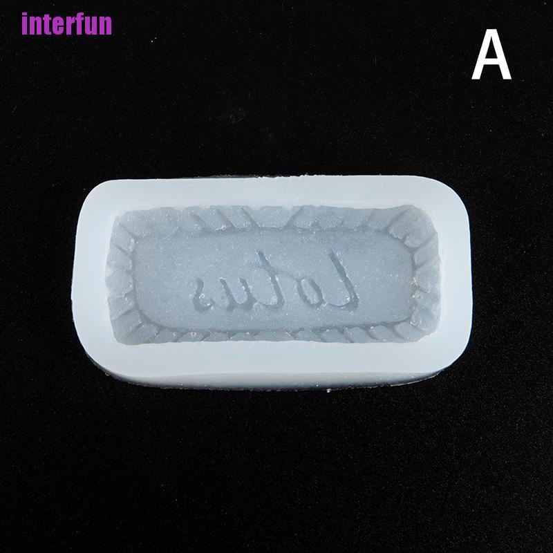 Khuôn Silicone Tạo Hình Nến / Tự Làm