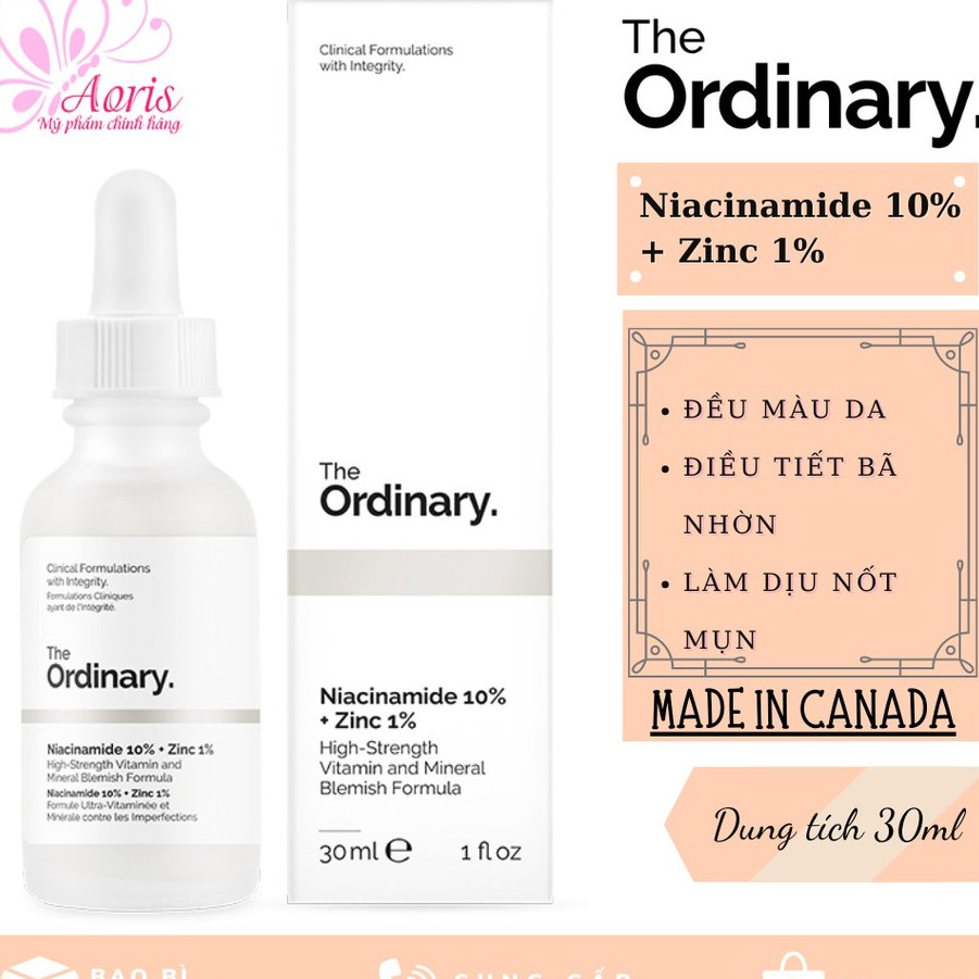 [Mã COSDAY giảm 8% đơn 150K] [CANADA- Full Bill] Tinh Chất Niacinamide 10% + Zinc 1% - The Ordinary | BigBuy360 - bigbuy360.vn