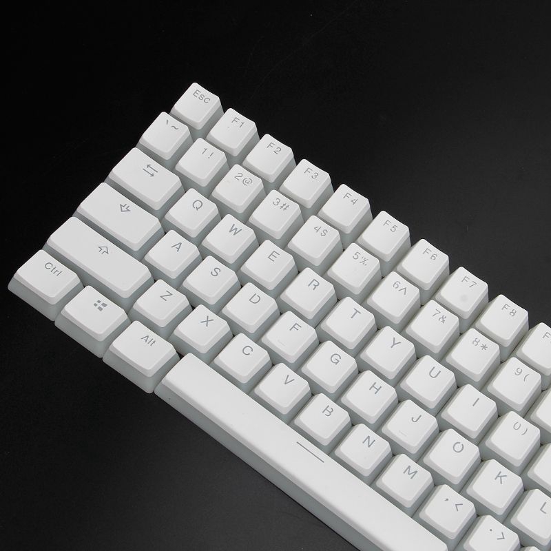 ❀CRE RGB 108 Keycaps ANSI Layout PBT Milk Shot Backlit Keycap For OEM Cherry MX gh60 poker 87 tkl 104 108