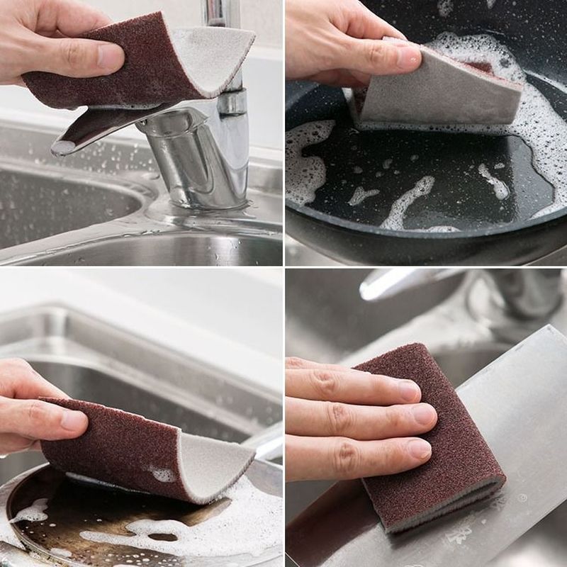 Miếng Bọt Biển Vệ Sinh Đồ Dùng Nhà Bếp Tiện Lợi