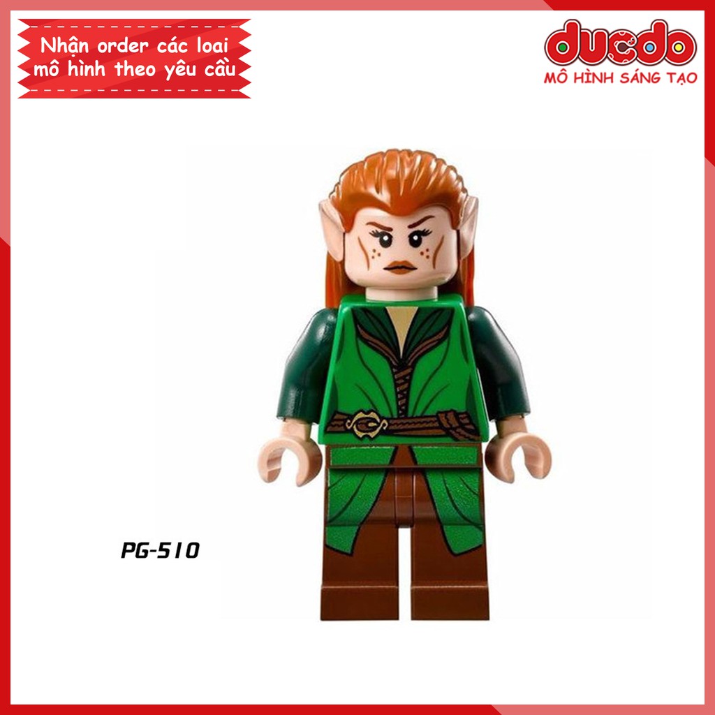 Minifigures đạo quân Elves phim Chúa Tể Những Chiếc Nhẫn - Đồ chơi Lắp ghép Xếp hình Mô hình Mini POGO PG8027