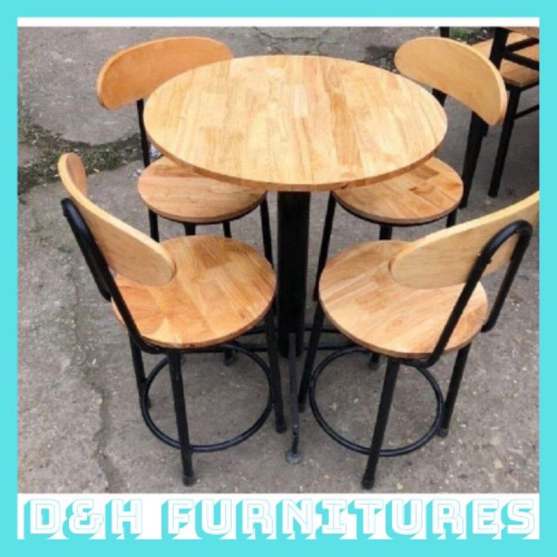 GHẾ QUẦY BAR -Gỗ Cao Su 100% Dành Cho Quầy Thu Ngân Quán Bar-D&H Furnitures