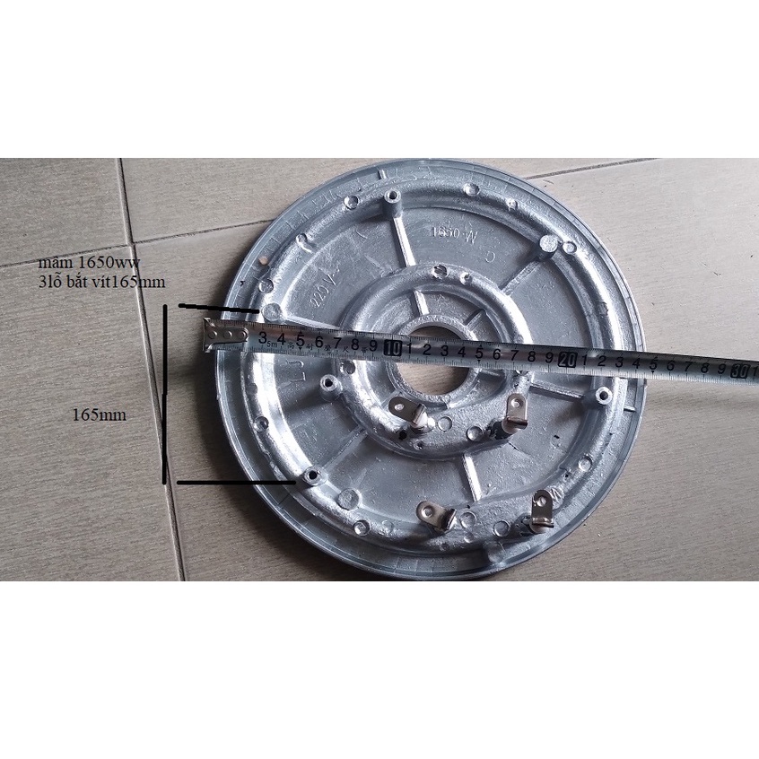 Mâm nhiệt nồi cơm điện thay thế công suất 1650w,2000w,2500w,2850w