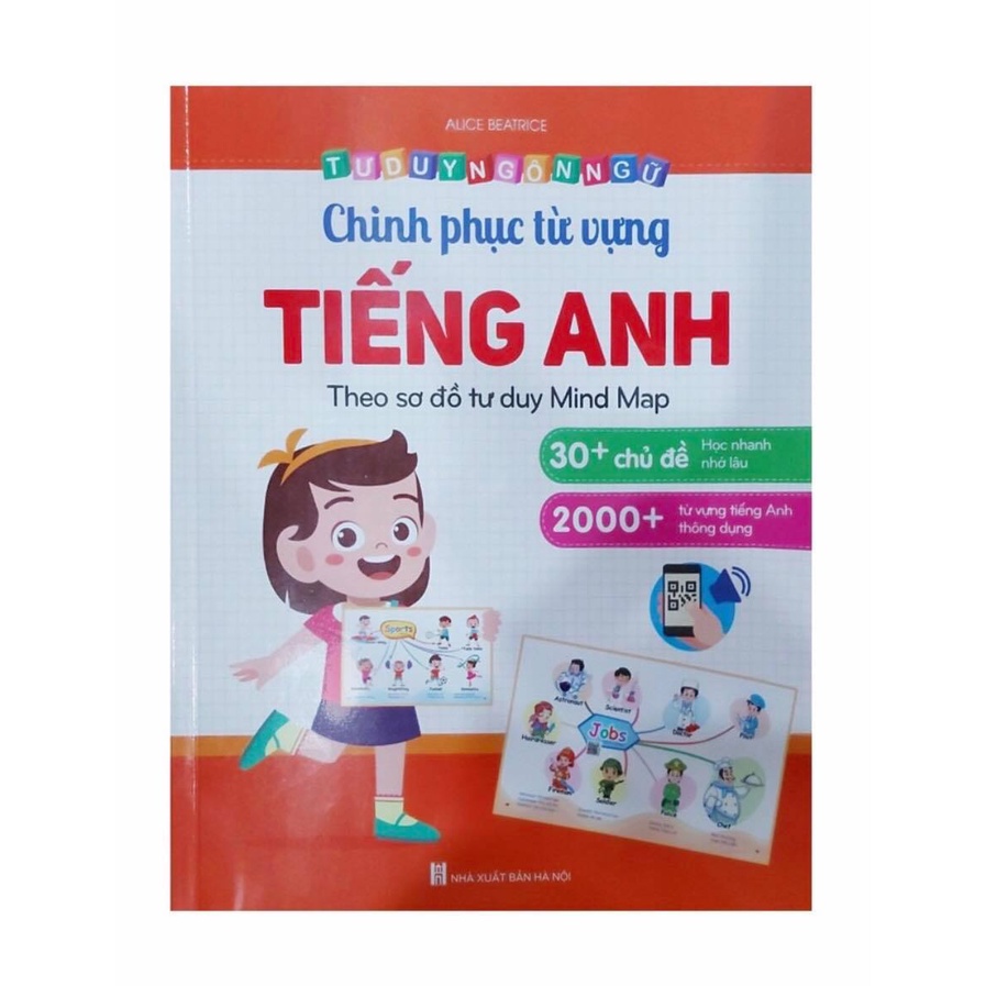 Sách Chinh Phục Từ Vựng Tiếng Anh Theo Sơ Đồ Tư Duy Mind Map