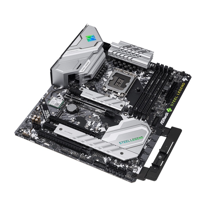 Mainboard Bo Mạch Chủ PC Asrock Z690 Steel Legend Intel Z690, Socket 1700, ATX, 4 khe Ram DDR5 - Hoàng Long Computer