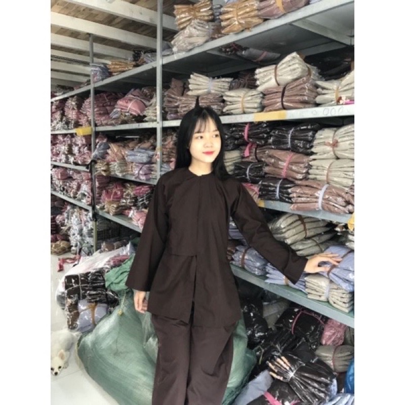 Đồ lam đi chùa ✅✅ Vạt Ho Nút Bóp