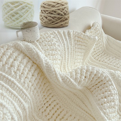 1 Cuộn 100g / 100g Sợi Cotton Mềm Đan Móc Thủ Công
