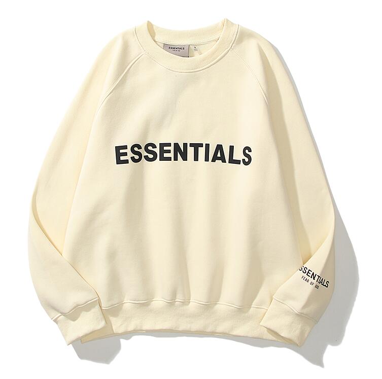 FOG Áo Hoodies Thời Trang Dành Cho Nam Và Nữ essentials oveasize felt hoodie