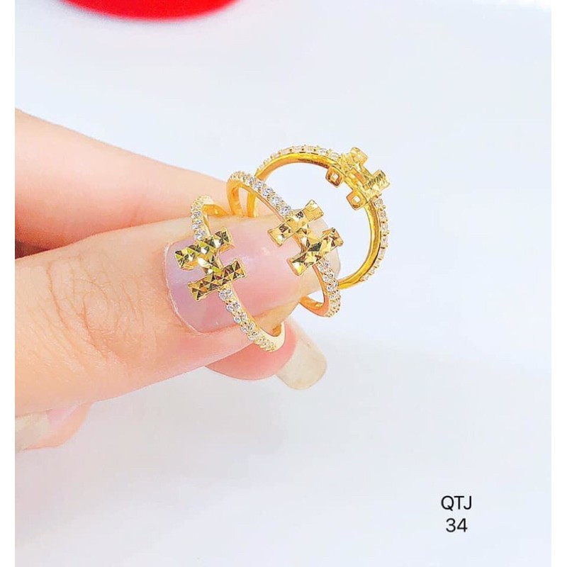 Nhẫn chữH 10kGold
