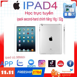 Máy tính bảng i4 Chính Hãng Bản Wifi 16G/32G i cũ Quốc tế Máy tính bảng cũ giá rẻ Bảo hành 12 tháng Tablet