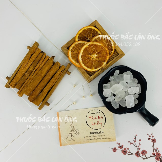 Trà cam quế sấy lạnh và 60 set trà hoa mix tự chọn, trà phổ nhĩ thượng hạng - Lãn ông