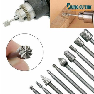 Bộ chà khắc gỗ 10 chi tiết