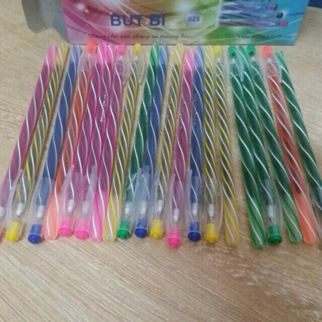 Sỉ 20 chiếc bút bi nến dài (1 hộp )