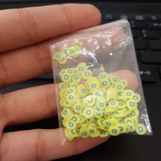 Nail hoa quả đa sắc màu làm từ đất sét ❤❤❤