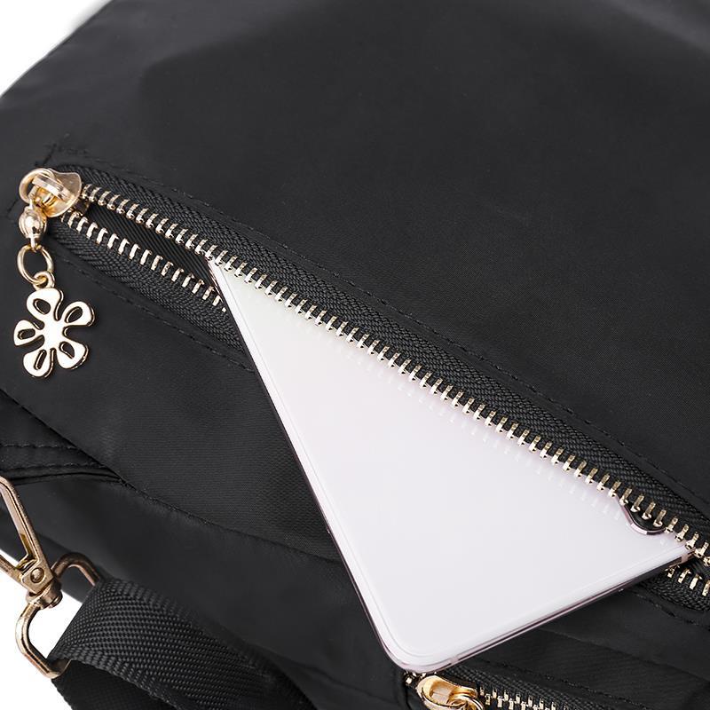 Ba Lô mini Thêu Họa Tiết Đơn Giản Phong Cách Hàn Quốc Dành Cho Nữ