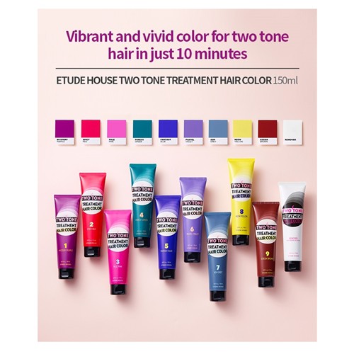 (Hàng Mới Về) Thỏi Màu Nhuộm Tóc Hai Tông Màu Etude House