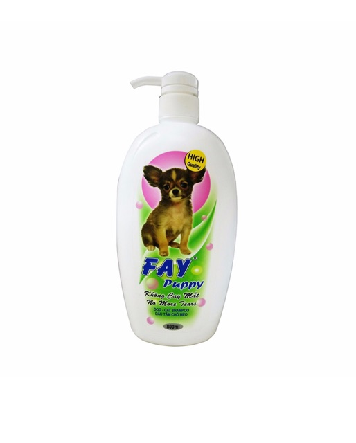 [Mã 44FMCGSALE1 giảm 10% đơn 250K] SỮA TẮM FAY PUPPY 800ML CHÓ CON - CHÓ MẮT LỒI (CHIHUAHUA ,PUG ..)